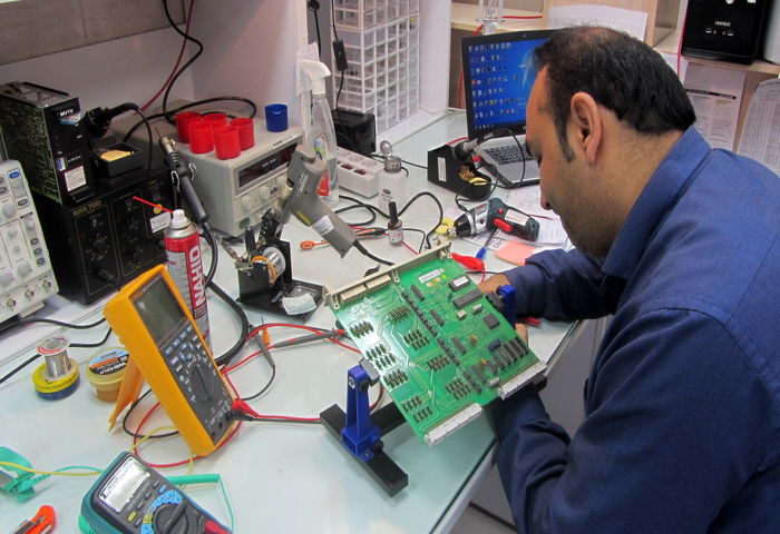 تعمیرکارتالکترونیکیسیستمکنترلسدونیروگاهمسجدسلیمان